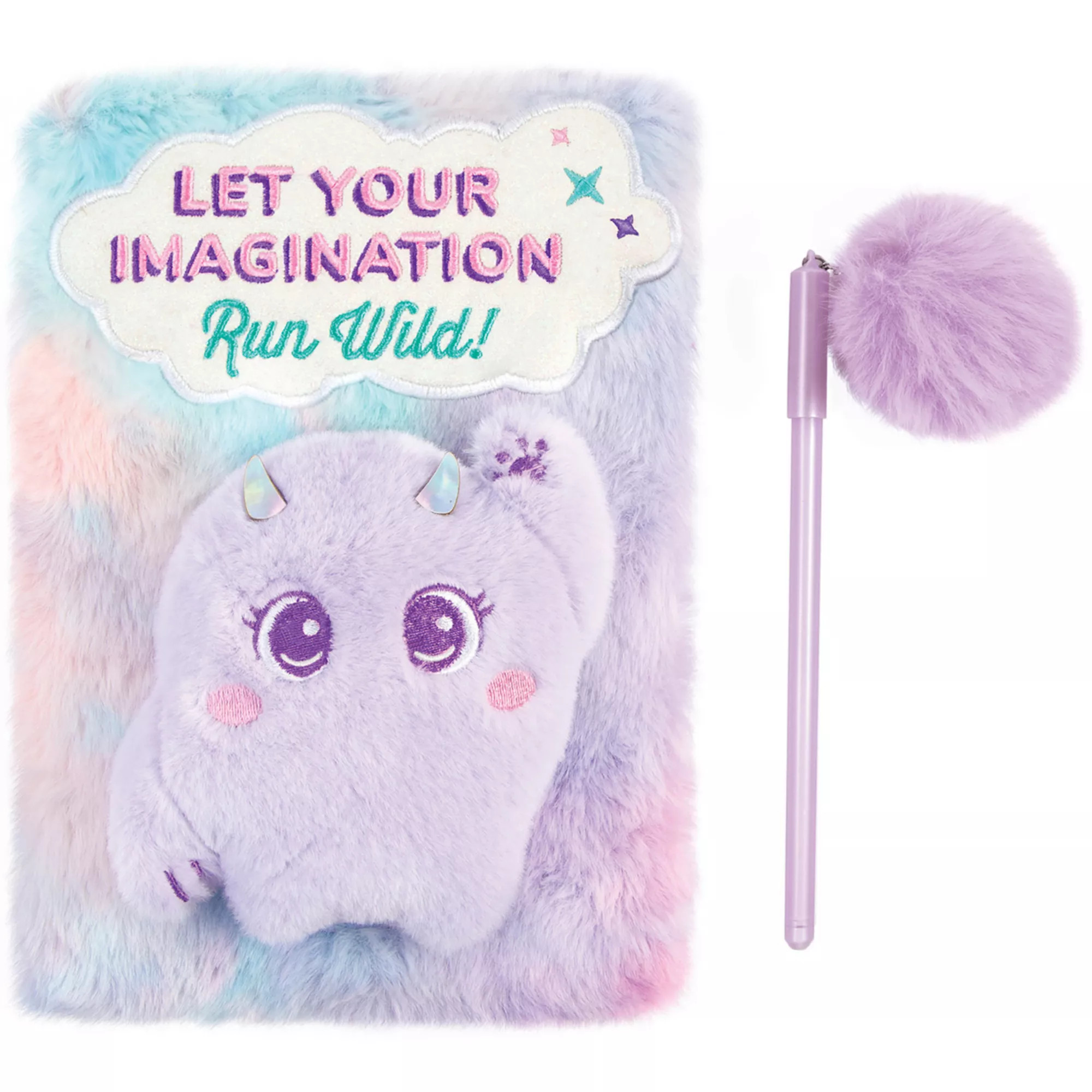 Make It Real 3C4G: Imagination Land Wild Style Plush Journal & Pen | Kohl's