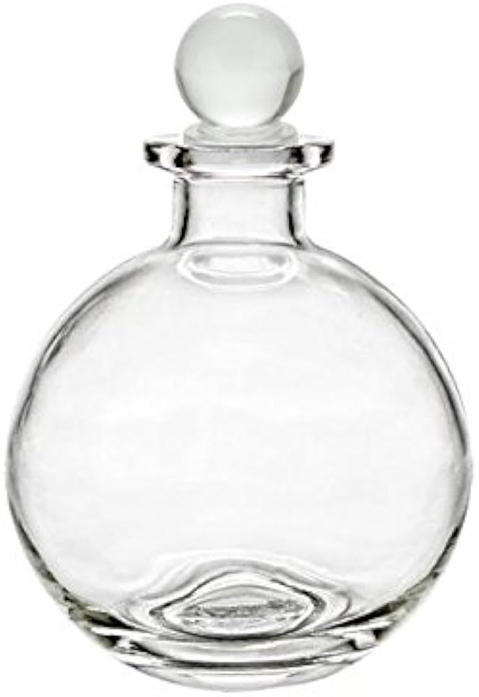 Nakpunar Spherical Clear Glass Bottle with Glass Bottle Stopper | Amazon (US)