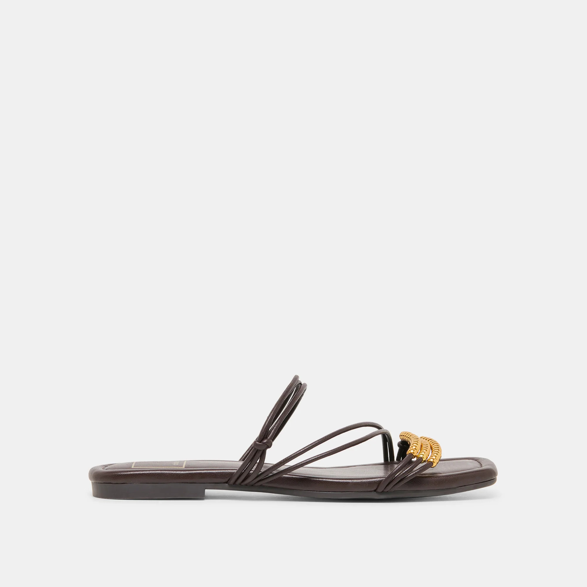 LYNDEE BEAD Espresso Stella Strappy Open-Toe Sandals | Dolce Vita | DolceVita.com