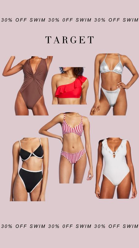 30% off target swim right now!! Don’t miss the chance to stock up on some summer or even 4th of July swim looks at a great price! 

#LTKFindsUnder50 #LTKSaleAlert #LTKStyleTip