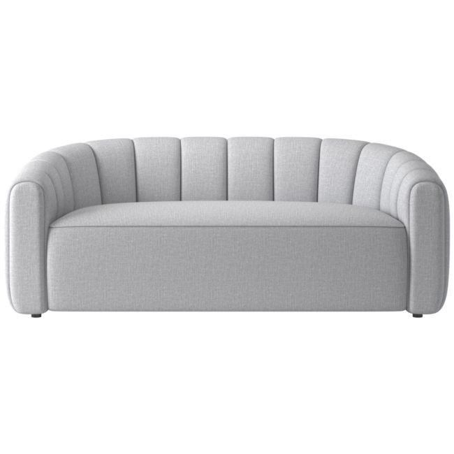 Fitz 72.5"" Loveseat Artisan Ash | CB2