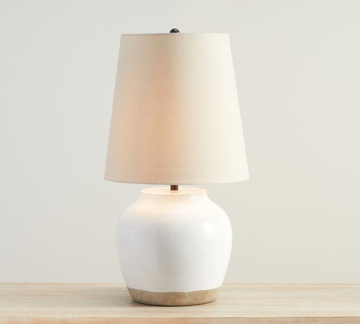 Miller Ceramic Bedside Lamp | Pottery Barn | Pottery Barn (US)
