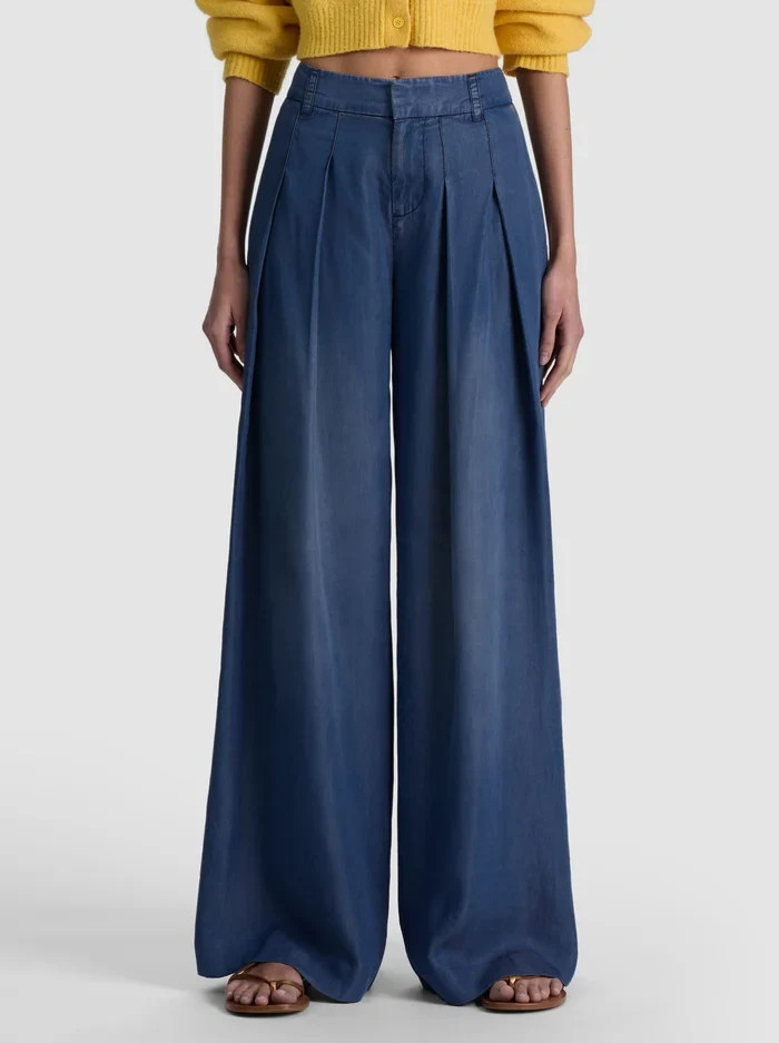 BLAIRE PLEATED JEAN | ALICE + OLIVIA | Alice + Olivia