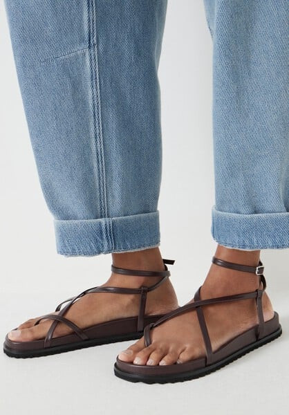 Thea Strappy Leather Sandals | Hush UK