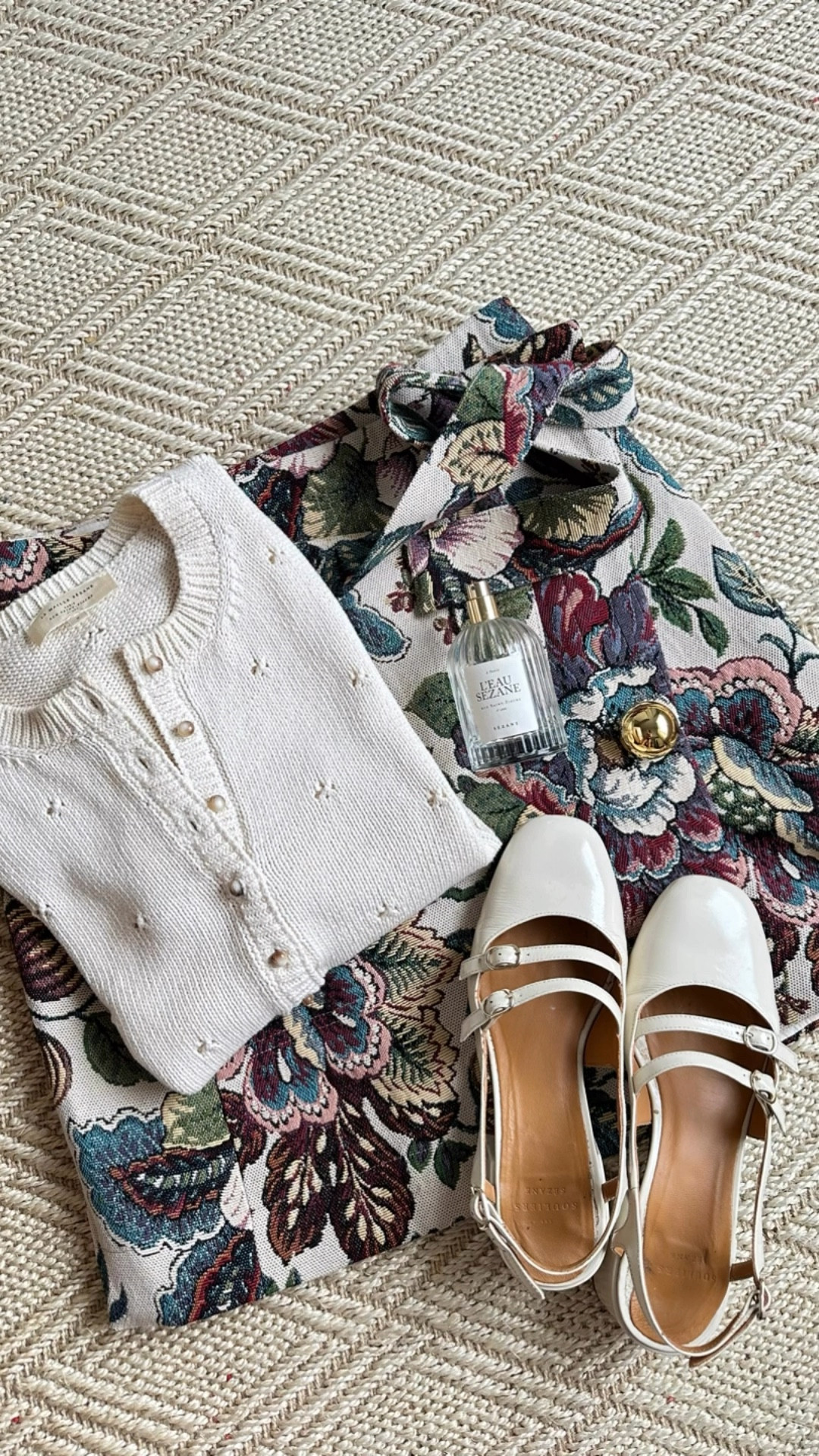 Another Spring Sezane outfit ✨

Outfit breakdown:
• Skirt size 38/6US (runs a little small)
• Short sleeved cardigan size S for my 36/4US in tops
• Paula babies 


#sezane #springoutfit

#LTKStyleTip #LTKU