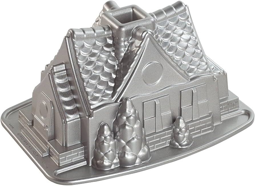 Nordic Ware Gingerbread House Bundt Pan | Amazon (US)