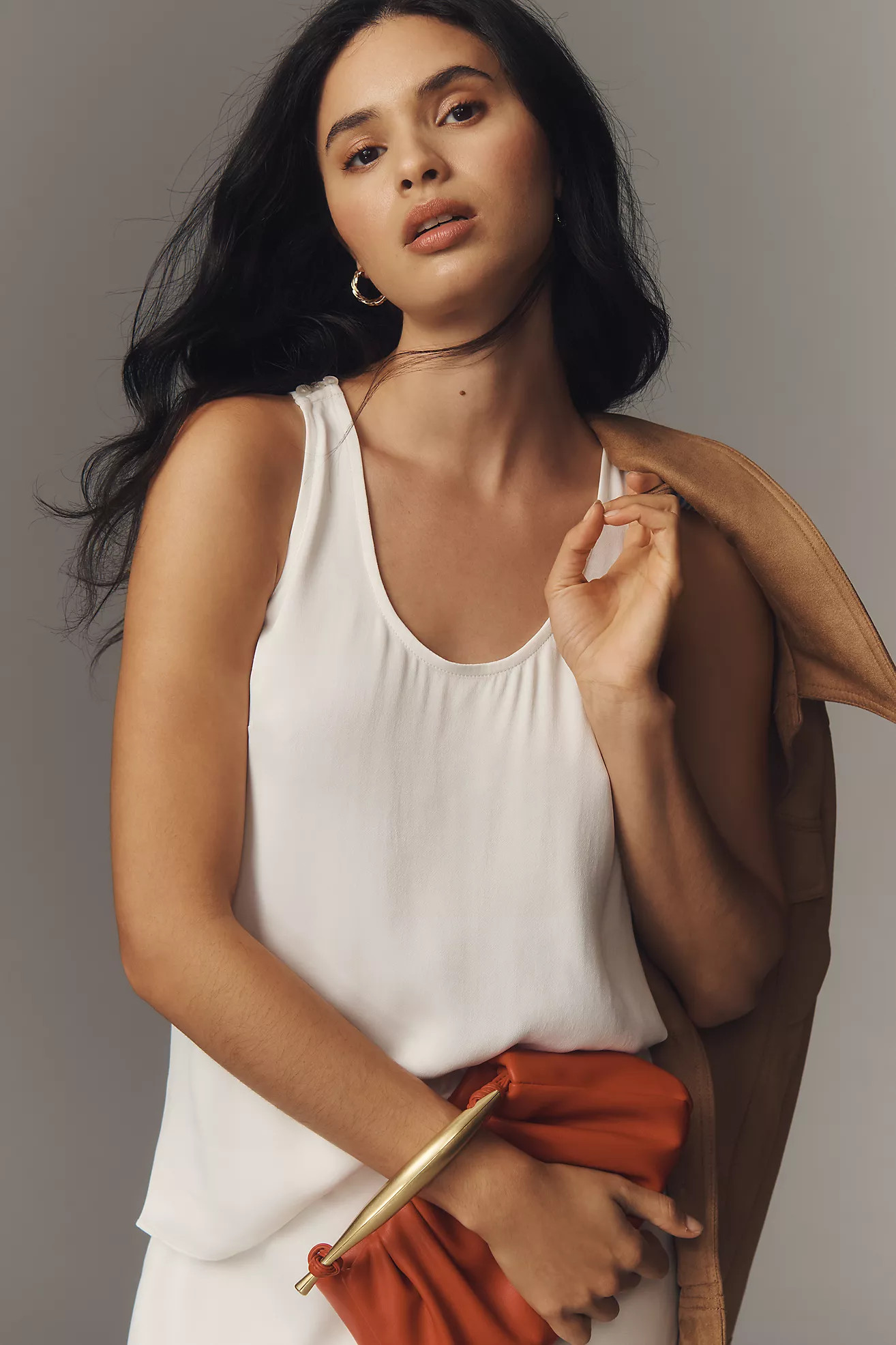 By Anthropologie Slinky Racerback Tank Top | Anthropologie (US)