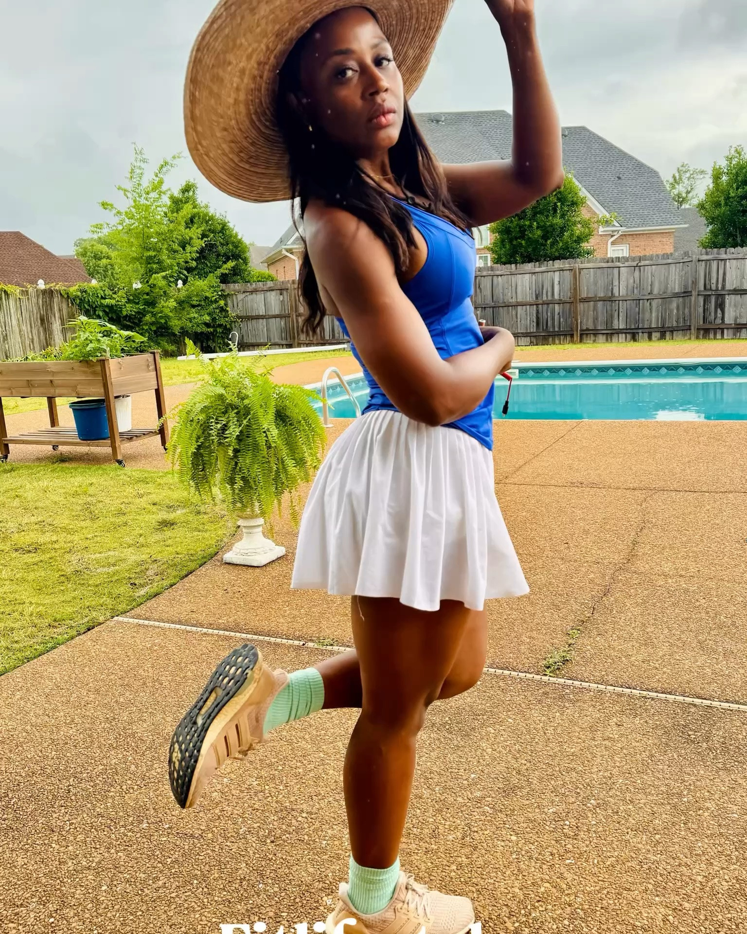 💙🤍 Spring gym fit details because a cute workout outfit really does add a little extra motivation 🌿✨

This sporty look was such a favorite this week:
• White skirt from  Alo Yoga￼
• Blue active top from  Nike￼
• Sneakers were either  New Balance￼ or  Nike￼ depending on the final look 😭👟

Clean, sporty, comfortable, and perfect for:
• gym sessions
• outdoor walks
• pickleball/tennis vibe moments
• errands after cardio
• backyard spring afternoons

The fit lifestyle continues even when the energy is low. Sometimes putting on a good outfit is the little spark that gets the momentum going ✨

Fresh air. Movement. Hydration. Discipline. Repeat.

Linking everything on my storefront 🤍

#LTKFitness #AloYoga #NikeStyle #NewBalance #GymOOTD #AthleisureStyle #TennisSkirtOutfit #WorkoutStyle #FitLifestyle #SpringFitness #ActivewearFashion #WomenWhoWorkout #SportyStyle #GymLooks #LTKActivewear

#LTKActive #LTKfitnessgoals #LTKmorningroutine