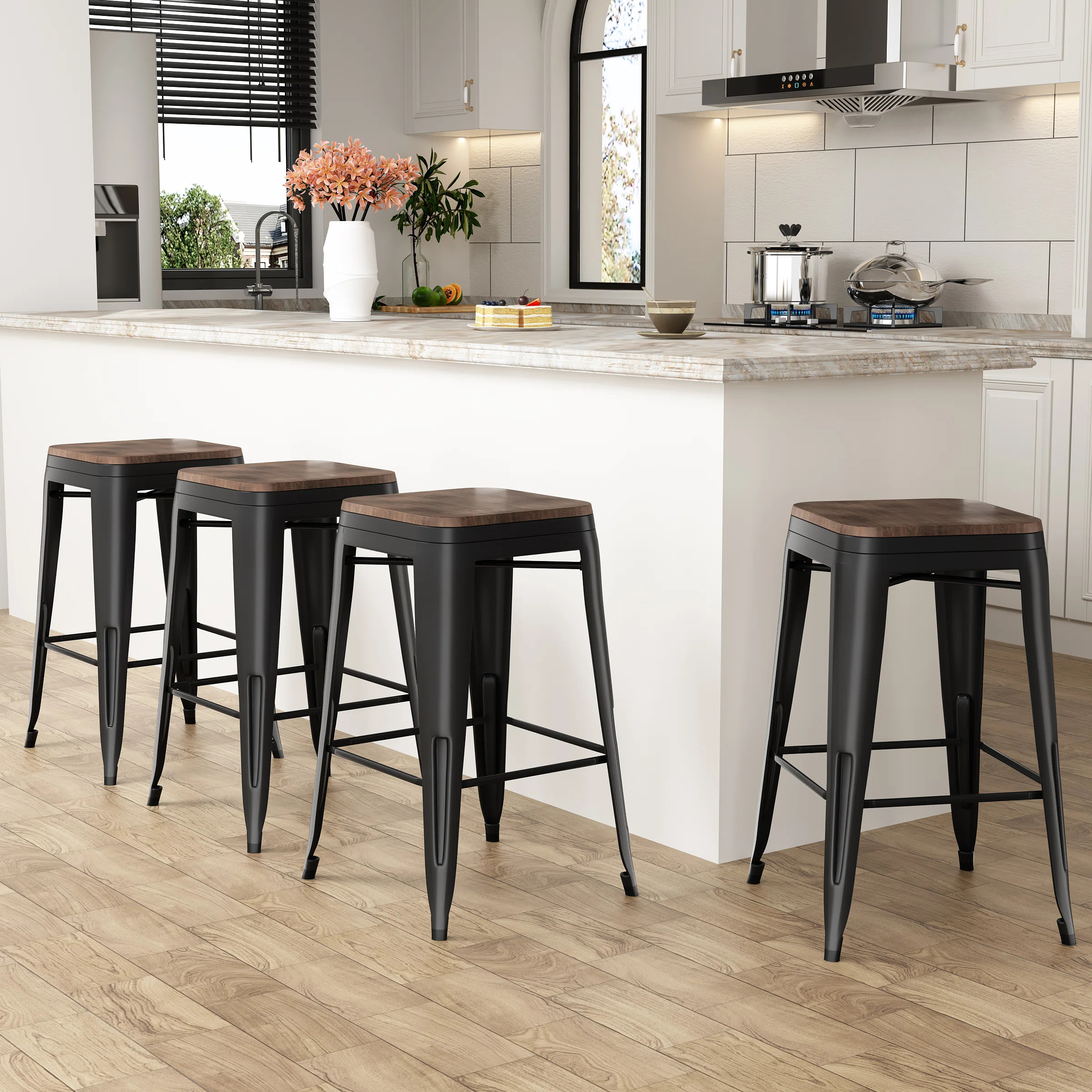 Williston Forge Hartung Counter and Bar Stool & Reviews | Wayfair | Wayfair North America