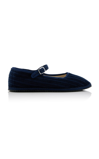 Velvet Corduroy Mary Jane Flats | Moda Operandi (Global)