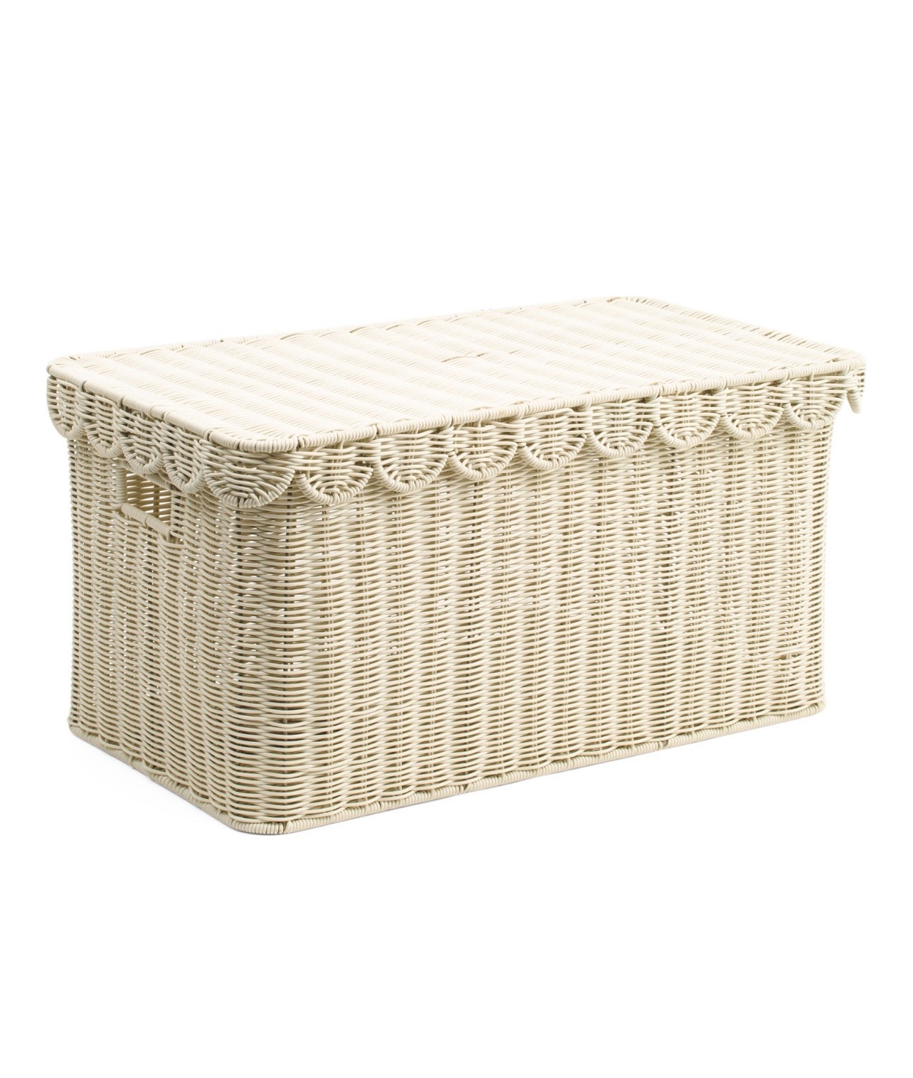 Cutest Scalloped Storage Basket- under $35! 

#LTKGiftGuide #LTKKids #LTKHome