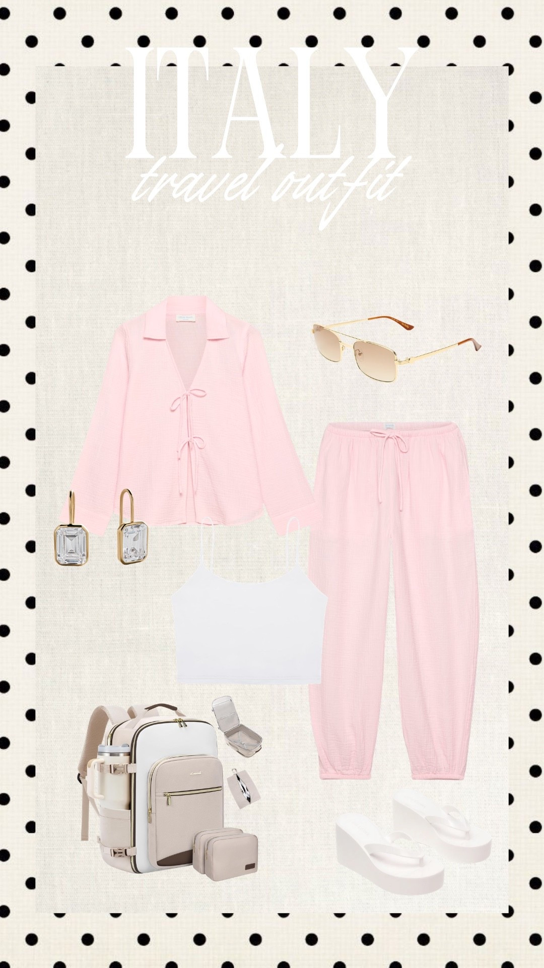 Travel outfit details! Set is on sale! Wearing size medium

#LTKTravel