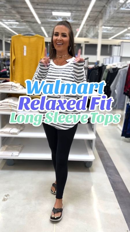 These shirts are very comfy and are a relaxed fit, so no need to size up. I’m in a small. They’re great and comfy to wear alone or layer with flannels or vests.

Fall fashion, fall outfits, Walmart fashion finds, Walmart must haves, fall basics  

#LTKVideo #LTKstyletip #LTKSeasonal