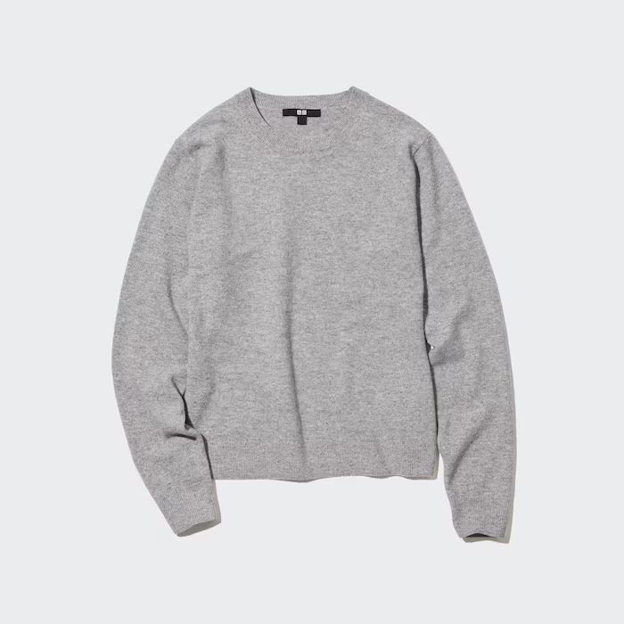 Cashmere Crew Neck Long-Sleeve Sweater | UNIQLO (US)