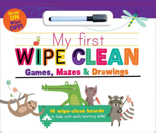 My First Wipe Clean: Games, Mazes & Drawings | Barnes & Noble
