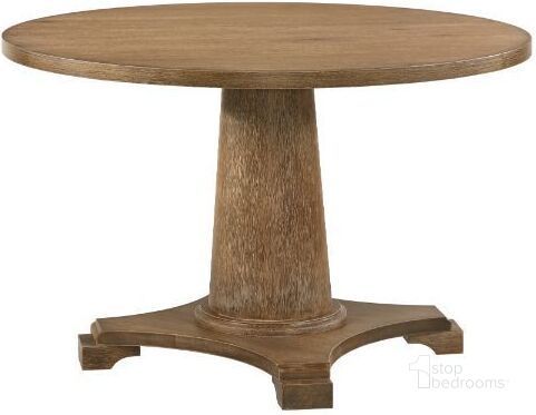 Acme Yotam Dining Table In Salvaged Oak Finish | 1stopbedrooms