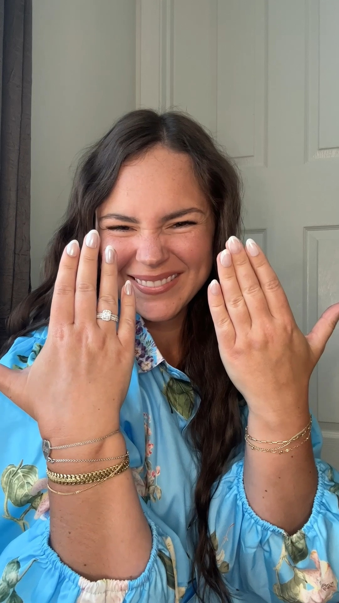 Olive and June nails, DIY nails, at home mani, press on nails, french tip nails, glue on nails, almond shaped nails 

#LTKFindsUnder50 #LTKBeauty #LTKselfcare