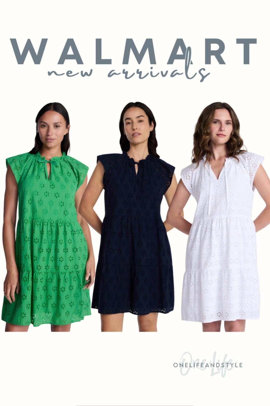 Walmart new arrivals - eyelet mini dress. 3 colors and only $24.98!

#LTKSeasonal