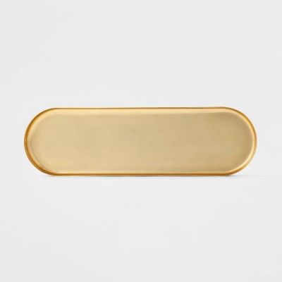 Decorative Brass Tray Gold - Project 62™ | Target