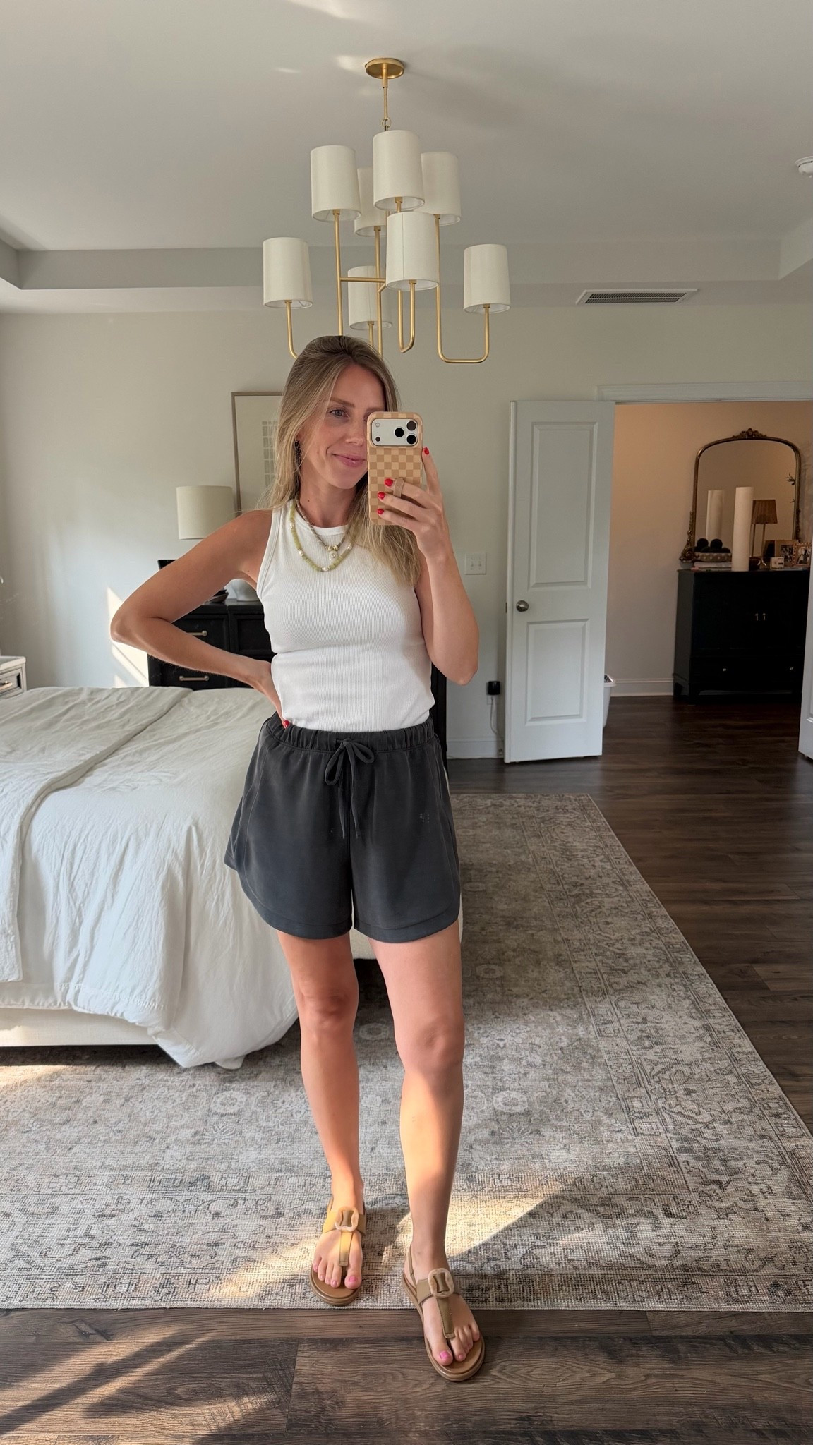 Love these shorts! Fit TTS (got a M, but wish I had my usual S). Use LBOWNXSPANX for 15% off + free shipping for first time customers

#LTKootd