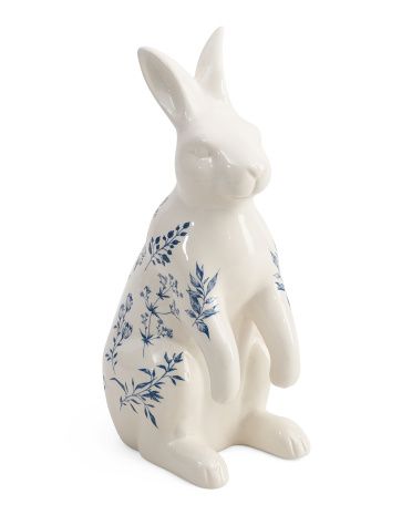 12in Ceramic Bunny | TJ Maxx
