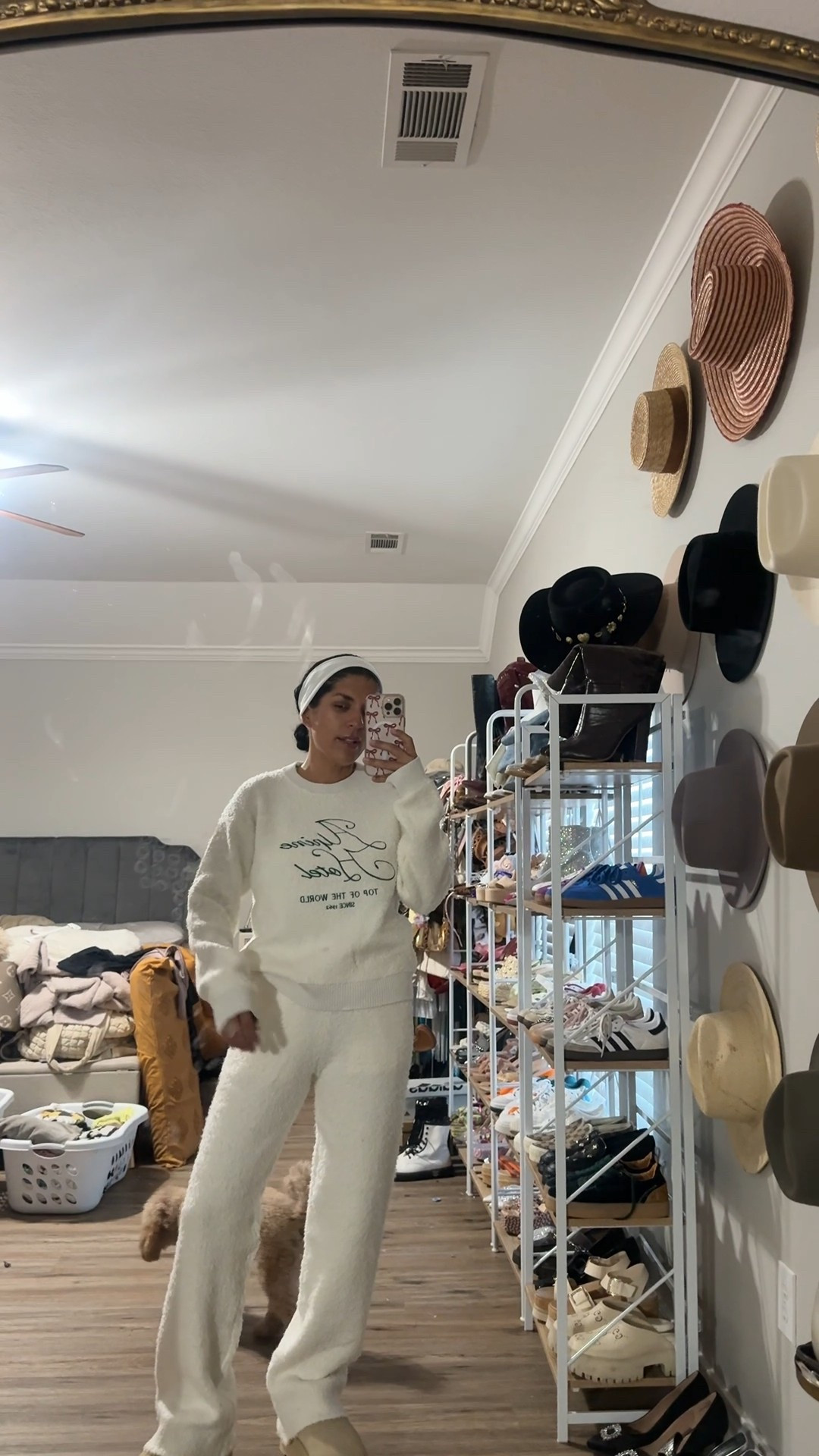 This cozy new set from @target is so comfy and perfect for the fall/winter days at home or even for a cold travel day! I got a xs on the pants and a small on the sweater.
#target #targetstyle #cozy #sweaterweather 

#LTKdayinmylife #LTKHoliday #LTKmomlife