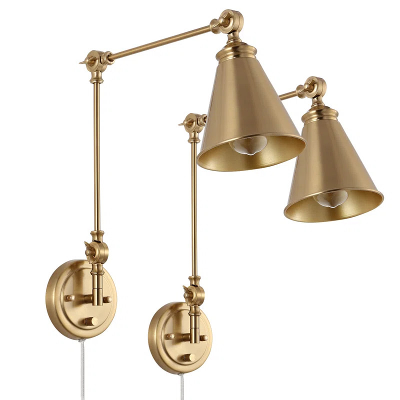 Cessna Swing Arm Sconce (Set of 2) | Wayfair North America