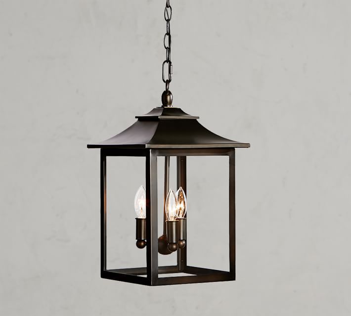 Classic Lantern Outdoor Pendant | Pottery Barn (US)