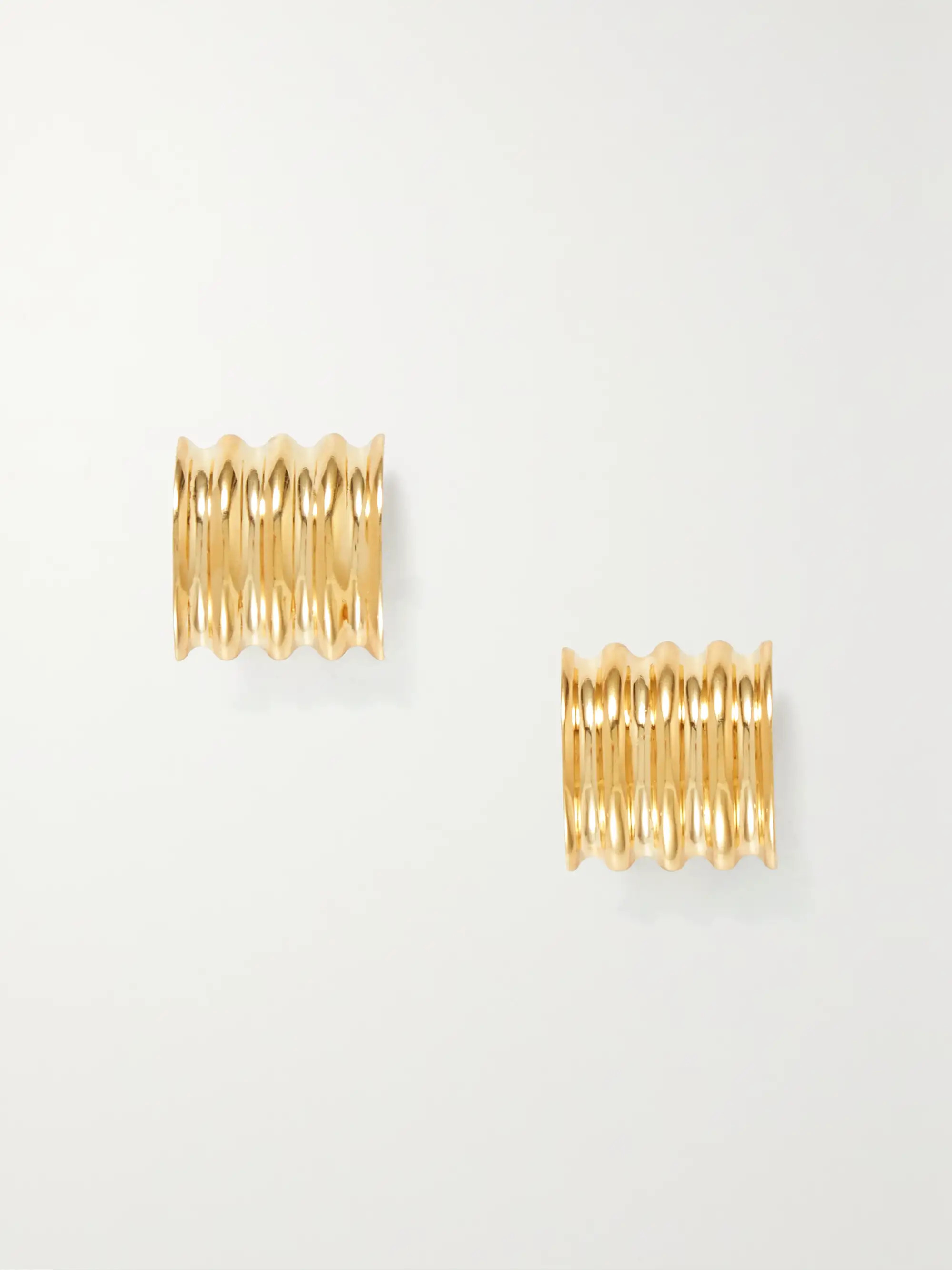 Julius gold-plated earrings | NET-A-PORTER APAC