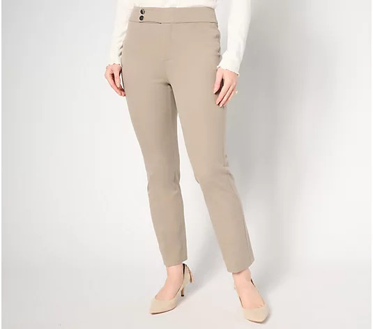 NIC+ZOE Straight Leg Plaza Pant - QVC.com | QVC