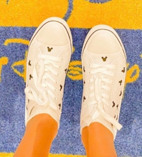 Simply Mickey Icon Lace up Style Sneakers for Women FREE | Etsy | Etsy (US)