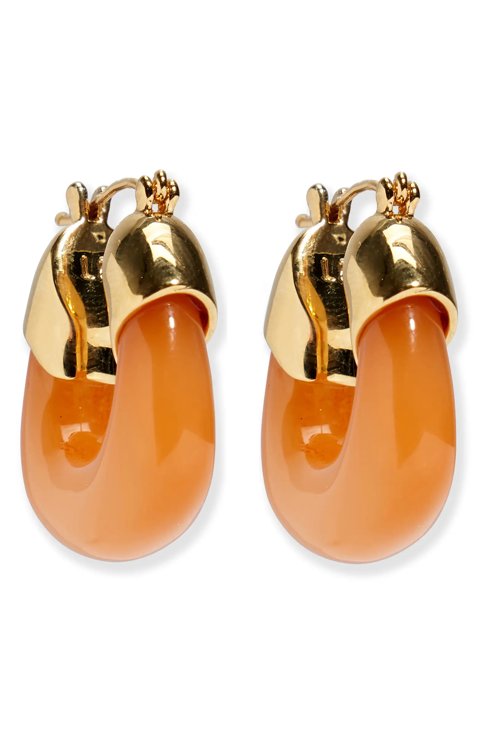 Mini Organic Hoop Earrings | Nordstrom