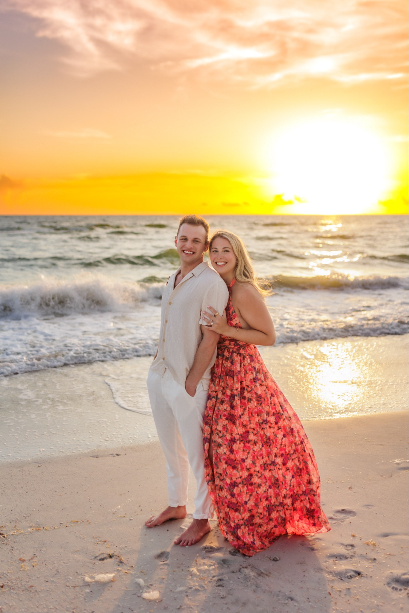 My engagement dress!! ⛵️🐚🌅 #engagementdress #engagementphotosdress #engagementphotos 

#LTKWedding