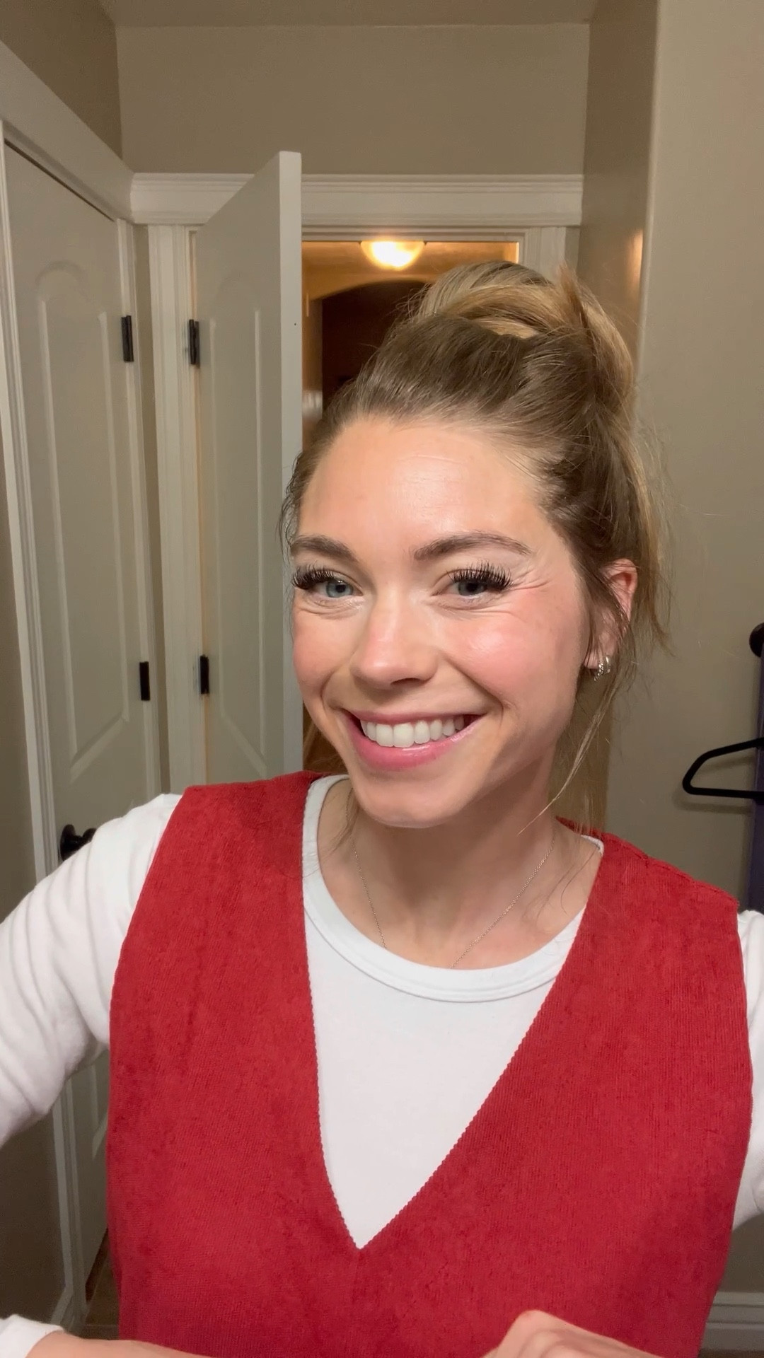 My version of full glam mommy makeup

I don’t like the feeling of a lot of makeup and I don’t like the look of it and thankfully I have been able to have pretty clear skin the last few years by nailing down my skincare and simplifying it. 

If my skin wasn’t this clear I could add more coverage  

#LTKHoliday #LTKFamily #LTKBeauty