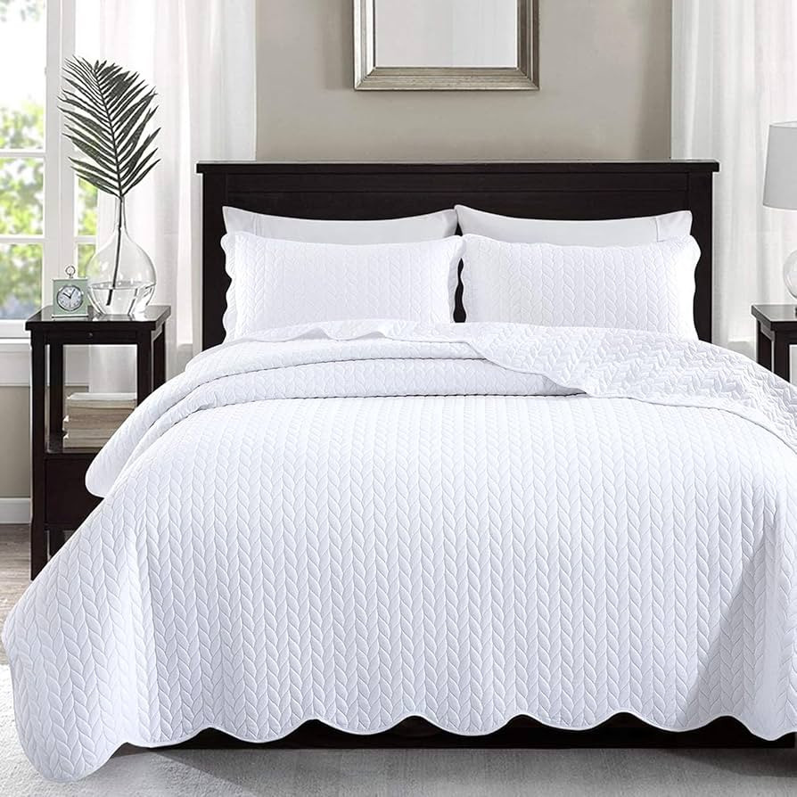 IR Imperial Rooms King Quilt Bedding Set Size (106" x 96") + 2 Pillow Shams (20" x 36"+ 2") - 3 P... | Amazon (US)