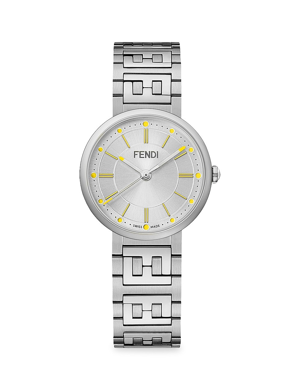 Fendi Timepieces Forever Fendi Sterling Silver Bracelet Watch | Saks Fifth Avenue