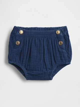 Baby Cotton Gauze Denim Sailor Bloomers | Gap (US)