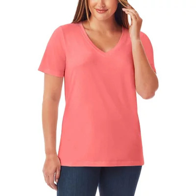 Member's Mark Ladies Short Sleeve V-Neck Tee | Sam's Club