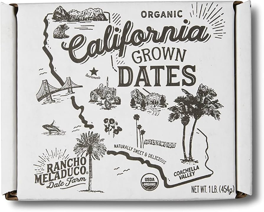 Rancho Meladuco 1 lb. Organic Medjool Dates - ONE 1 lb. Box | Amazon (US)