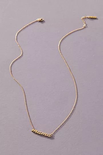 Thatch Family Monogram Necklace | Anthropologie (US)