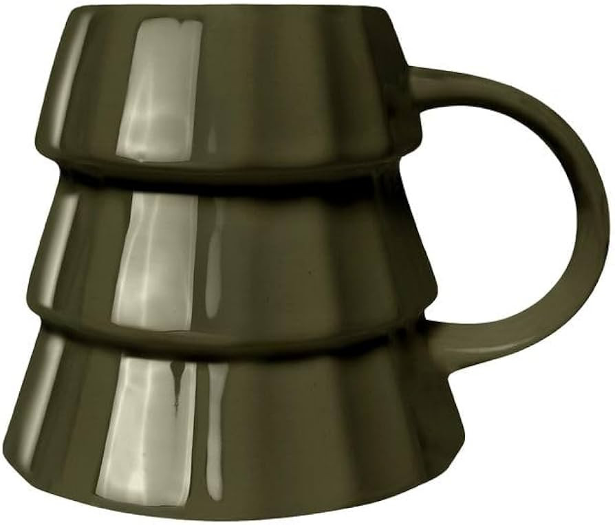 Sweet Water Decor Green Tree Coffee Mug, 17oz Ceramic Christmas Mug, Dishwasher & Microwave Safe,... | Amazon (US)