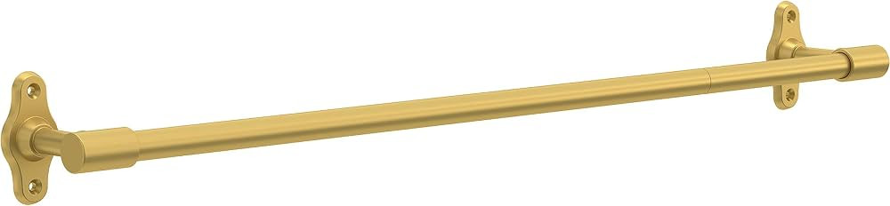Franklin Brass Calloway (1-Pack) 18'' Towel Rack w/ 6" Extender for Bathroom Satin Gold Towel Bar... | Amazon (US)