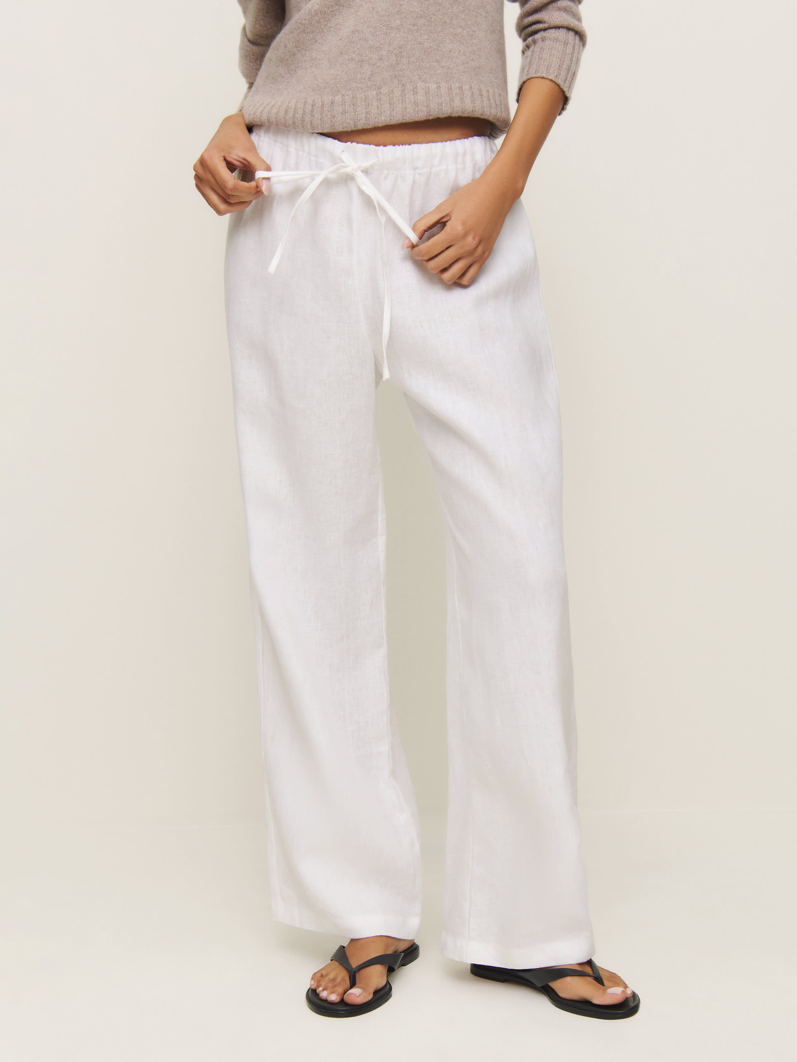 Olina Linen Pant | Reformation (Global)