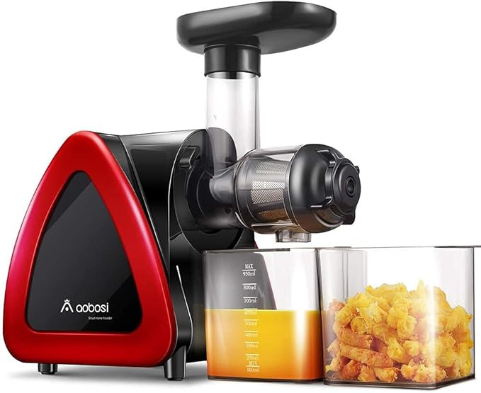 Aobosi Slow Masticating Juicer Machine, Cold Press juicer Extractor, Quiet Motor, Reverse Functio... | Amazon (US)