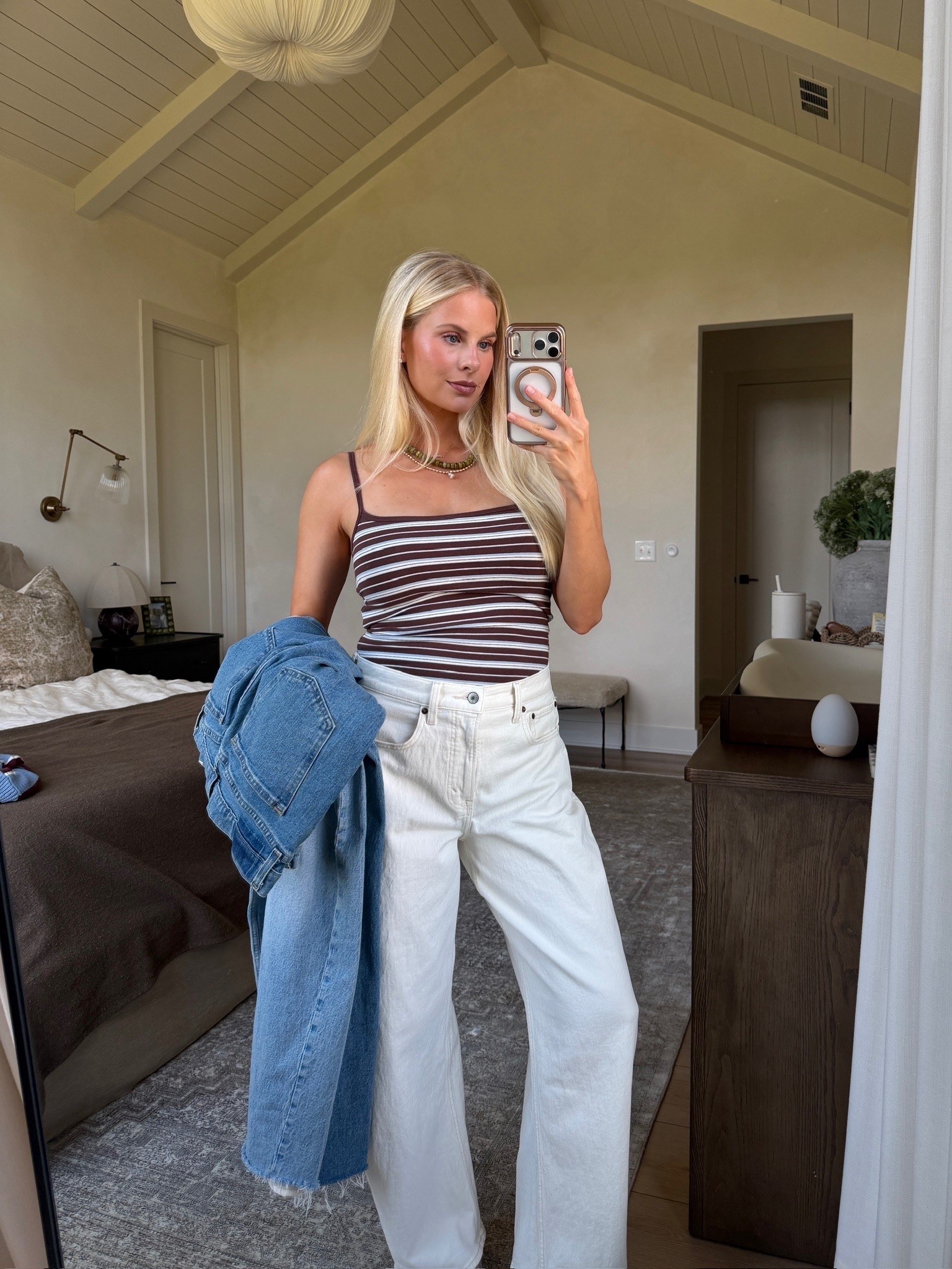 Code AFKATHLEEN - SIZE: medium in tank (brown stripe) & sweater (blue stripe), 29 reg in jeans (ecru a- size up for pp), shoes run tts, sunnies are baby by Bonnie Clyde - linked similar, bag is sold out - linked similar! #kathleenpost

Fall transition outfit, postpartum outfit, Abercrombie Haul, Abercrombie Denim sale

#LTKootd #LTKSaleAlert