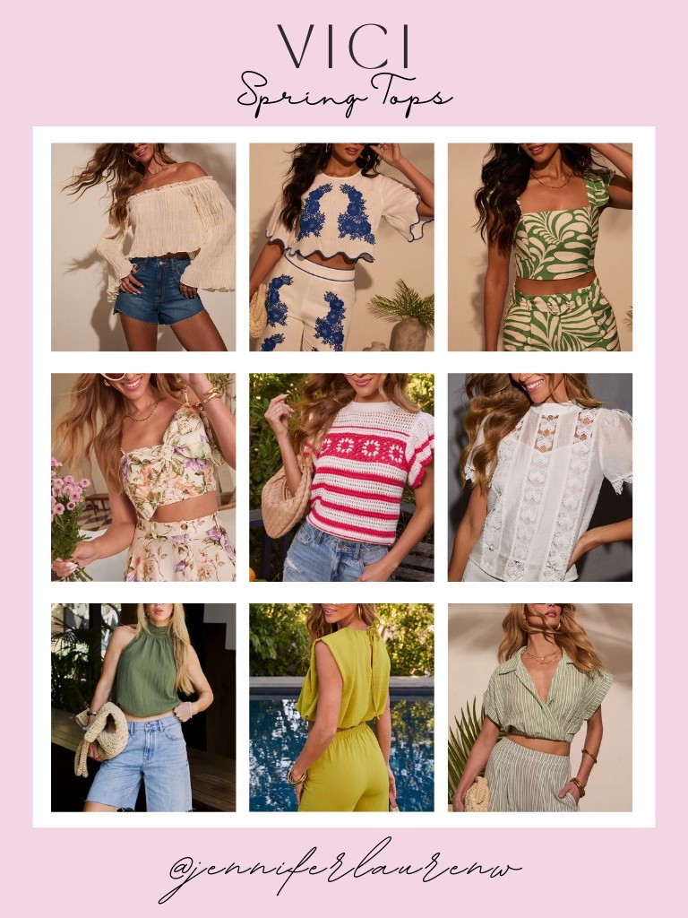 Spring style refresh! These VICI spring tops are giving effortless chic—perfect for brunch, errands, or just feeling fabulous! Pair them with a fresh spring makeup look and grab them now during the LTK Spring Sale for the best deals! 
#SpringStyle #VICIDolls #LTKSpringSale #WardrobeRefresh #EffortlessChic #SpringFashion #LTKStyle #StyleOnABudget #TrendyTops #LTKDeals



#LTKSaleAlert #LTKSpringSale #LTKStyleTip