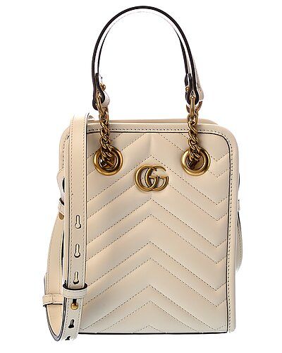 GG Marmont Mini Leather Shoulder Bag | Gilt