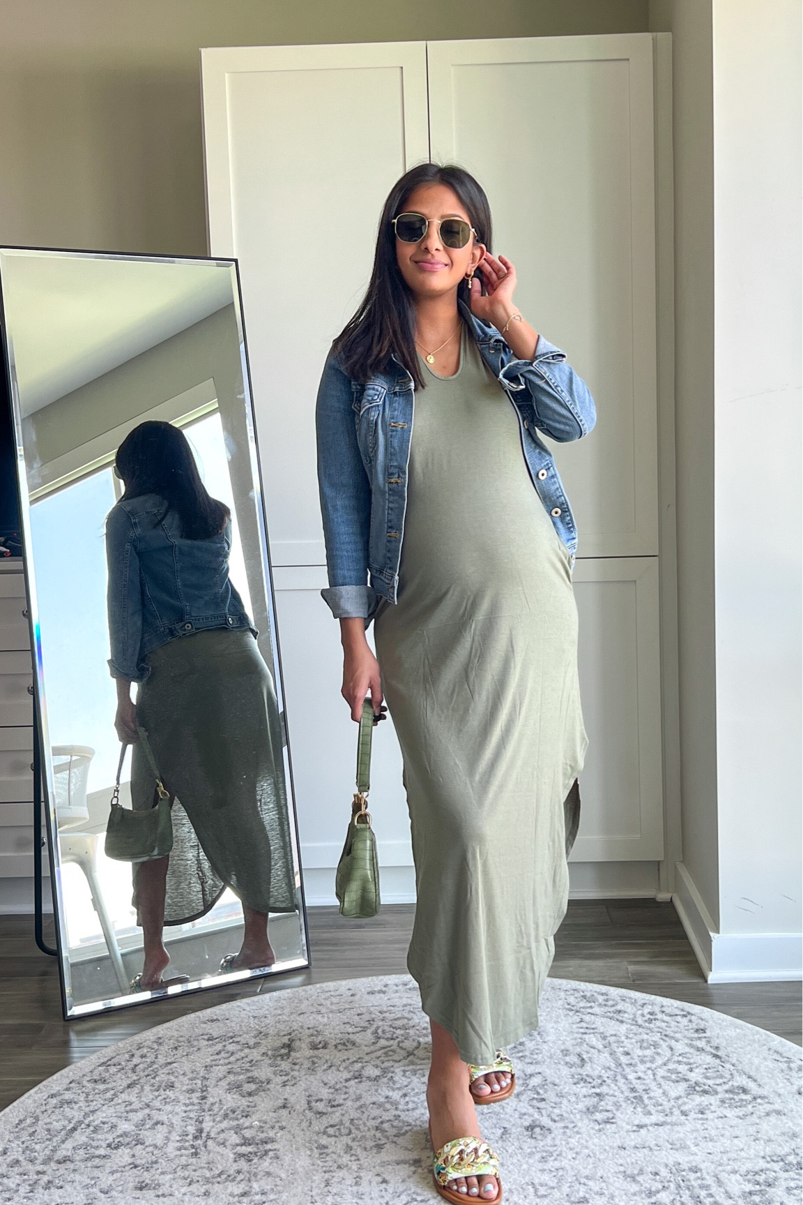 the comfiest Amazon dress to dress up or down! #amazon #affordablefashion #maternityfashion #pregnancystyle

#LTKstyletip #LTKfit #LTKbump