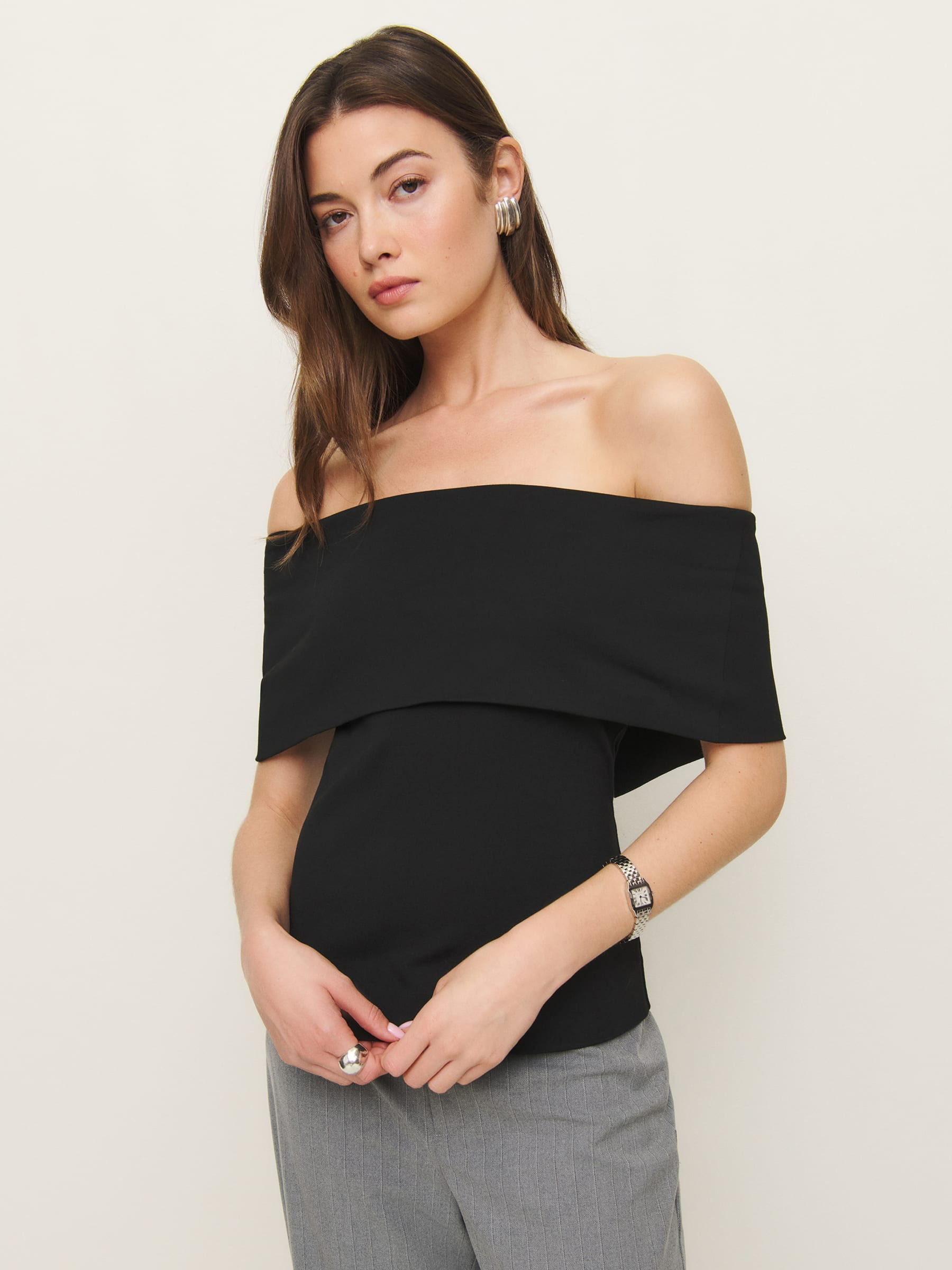Teddy Knit Top | Reformation (Global)