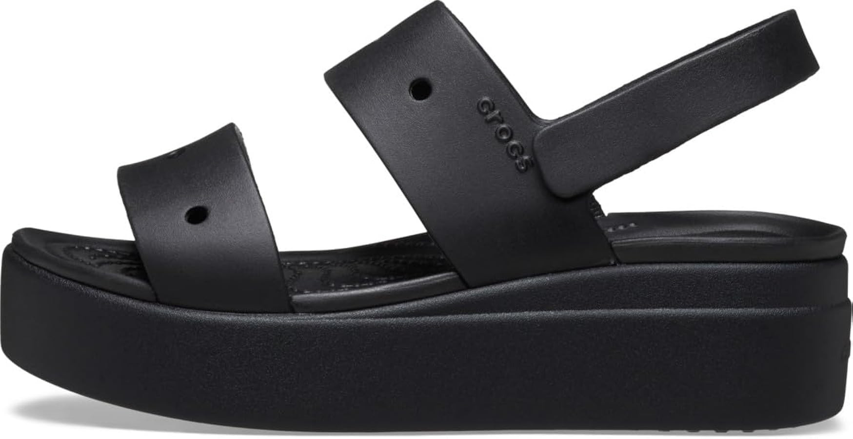 Crocs Women's Brooklyn 4u Low Wedges Sandal | Amazon (US)